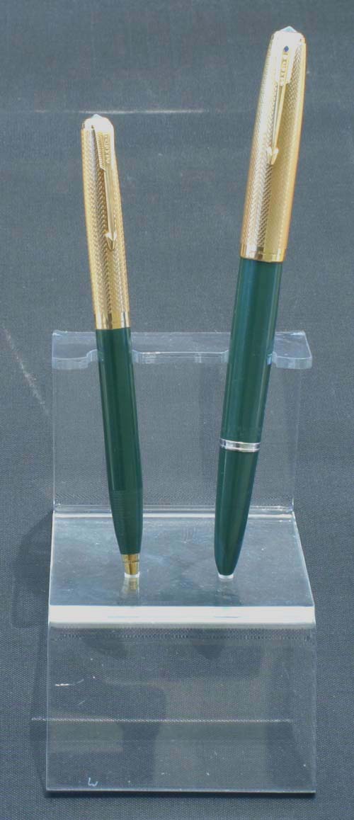 ACRYLIC PEN STAND THAT WILL SHOW-OFF 2 PENS (OR A SET).